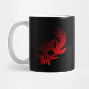 Black Red Mana Logo Magic Mug